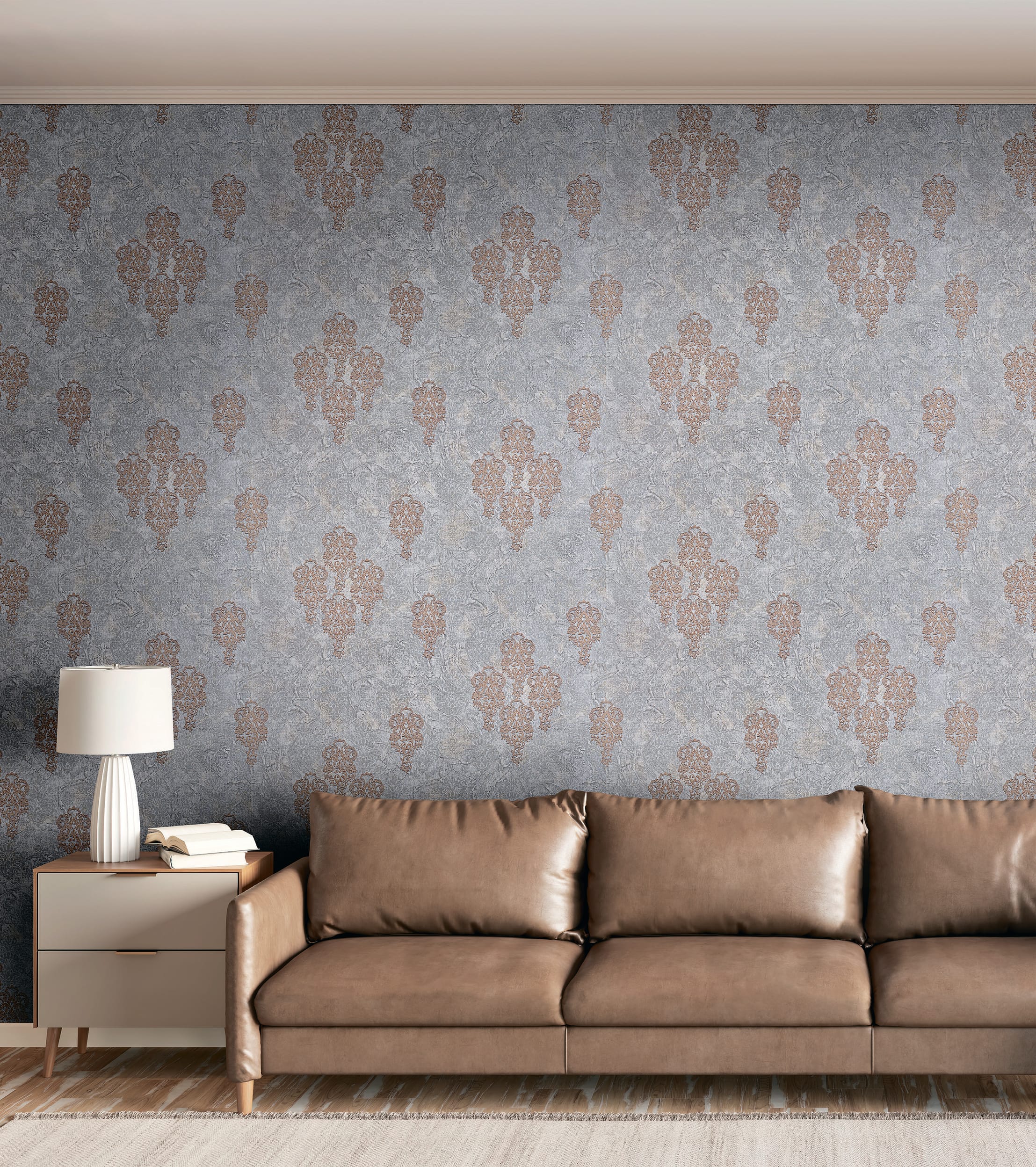 Обои R23315 в интерьере (коллекция Felicita)