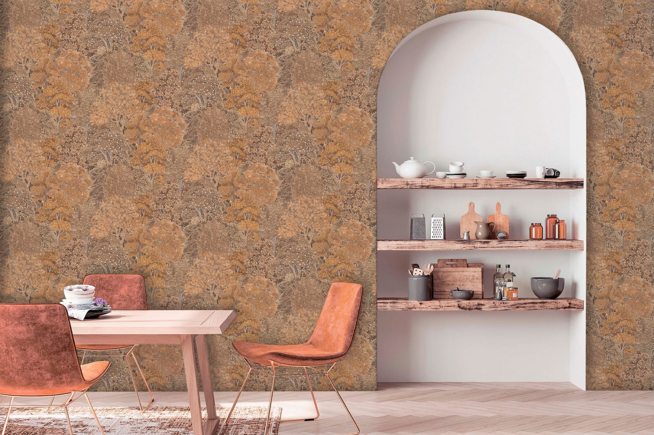 Артикул R23805 коллекции Botanica в интерьере