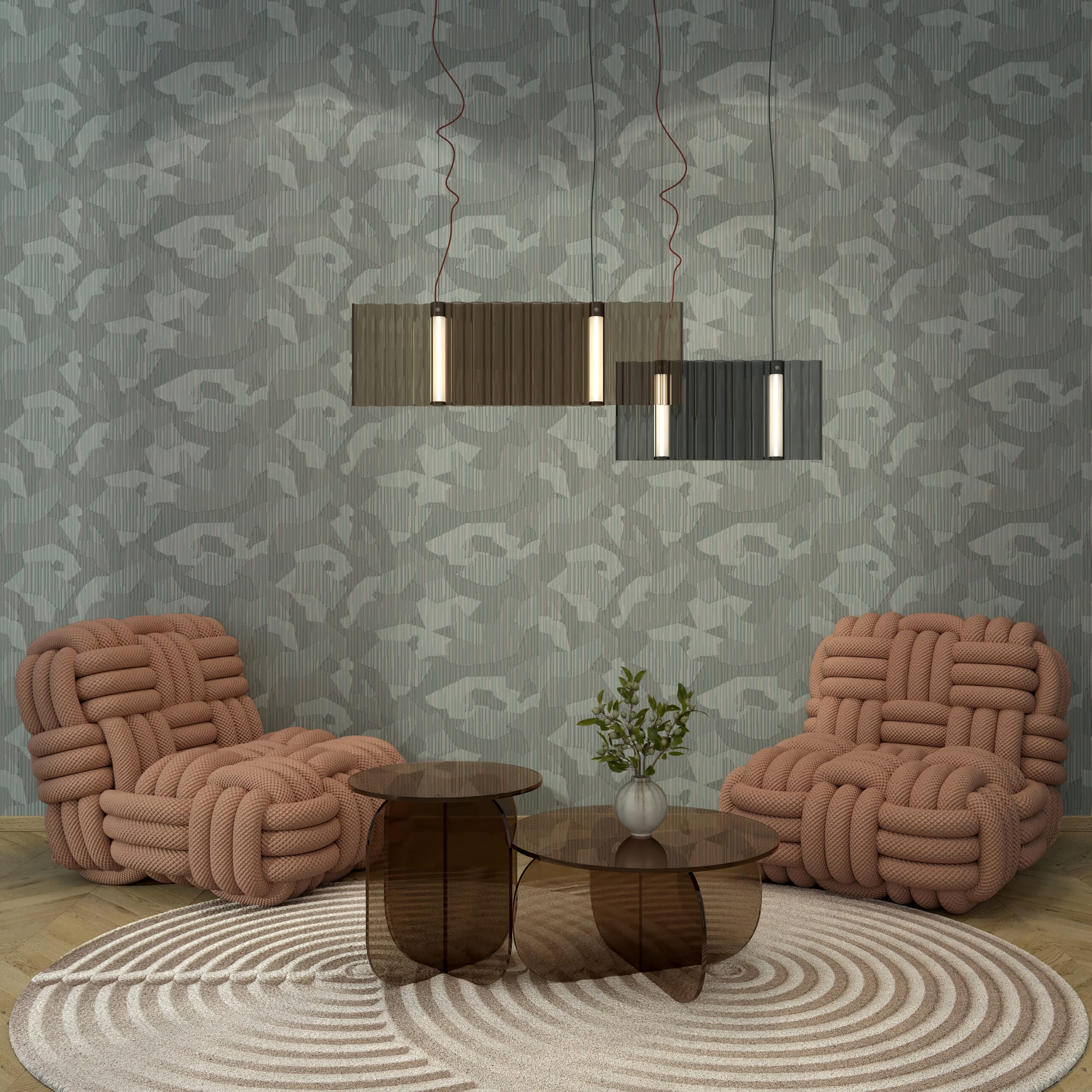 Артикул R24142 коллекции Meteora в интерьере