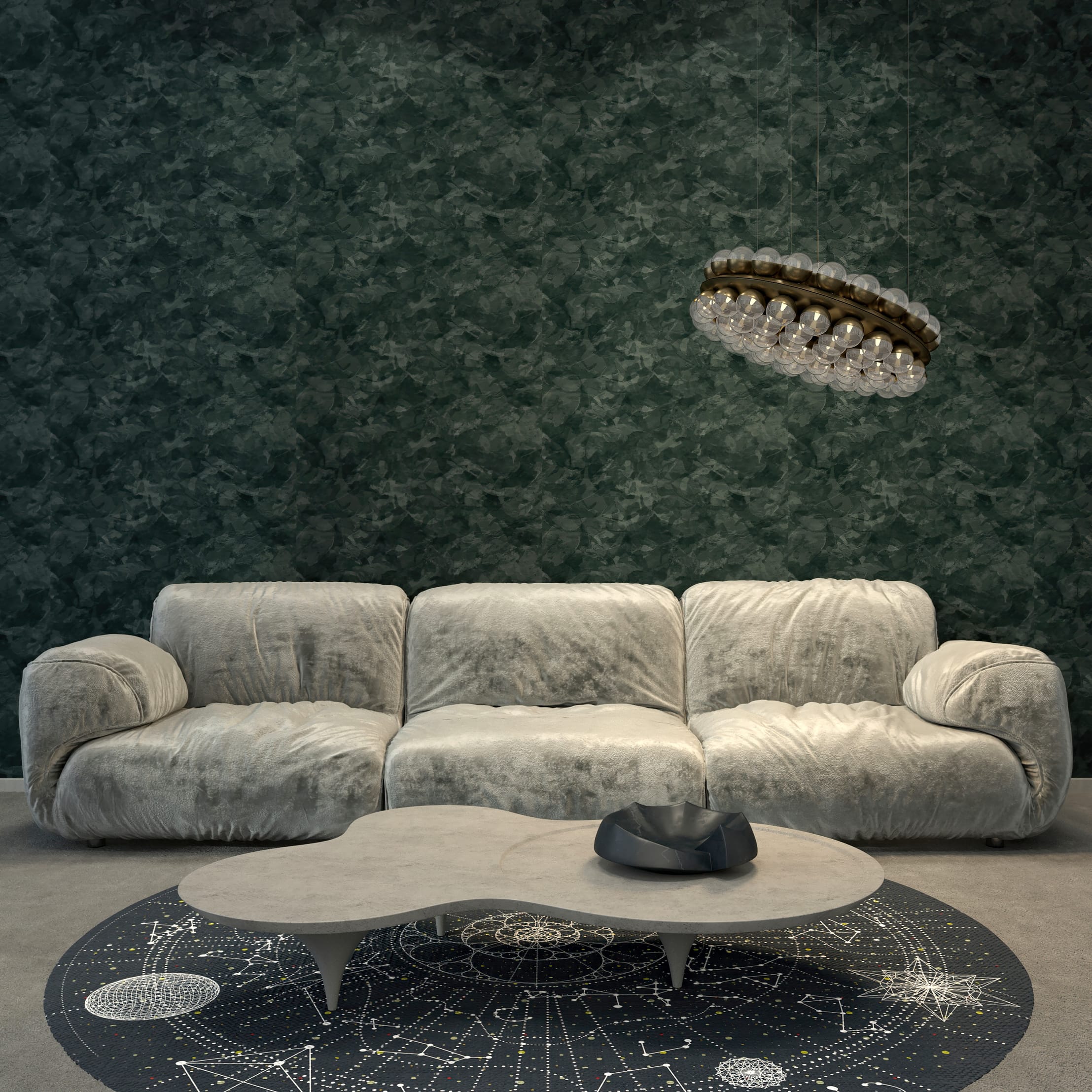 Артикул R24115 коллекции Meteora в интерьере