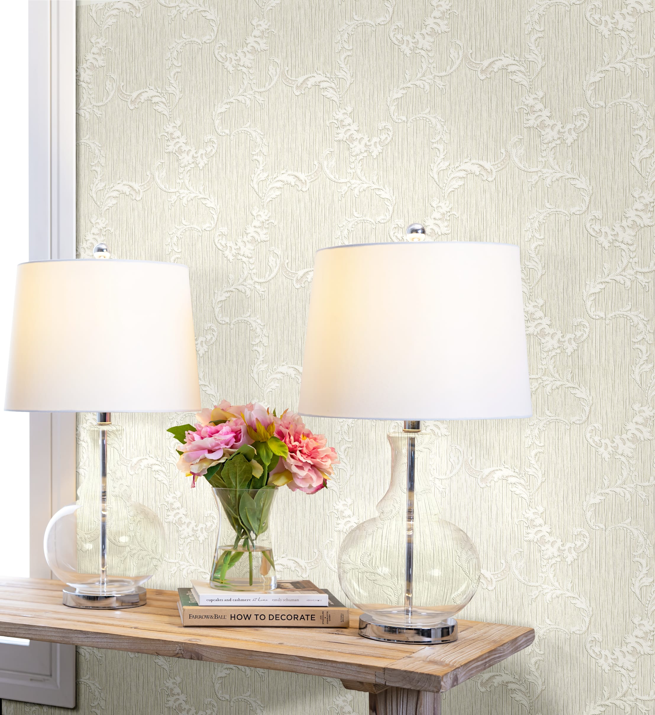 Обои R22620 в интерьере (коллекция Palazzo Terzi)