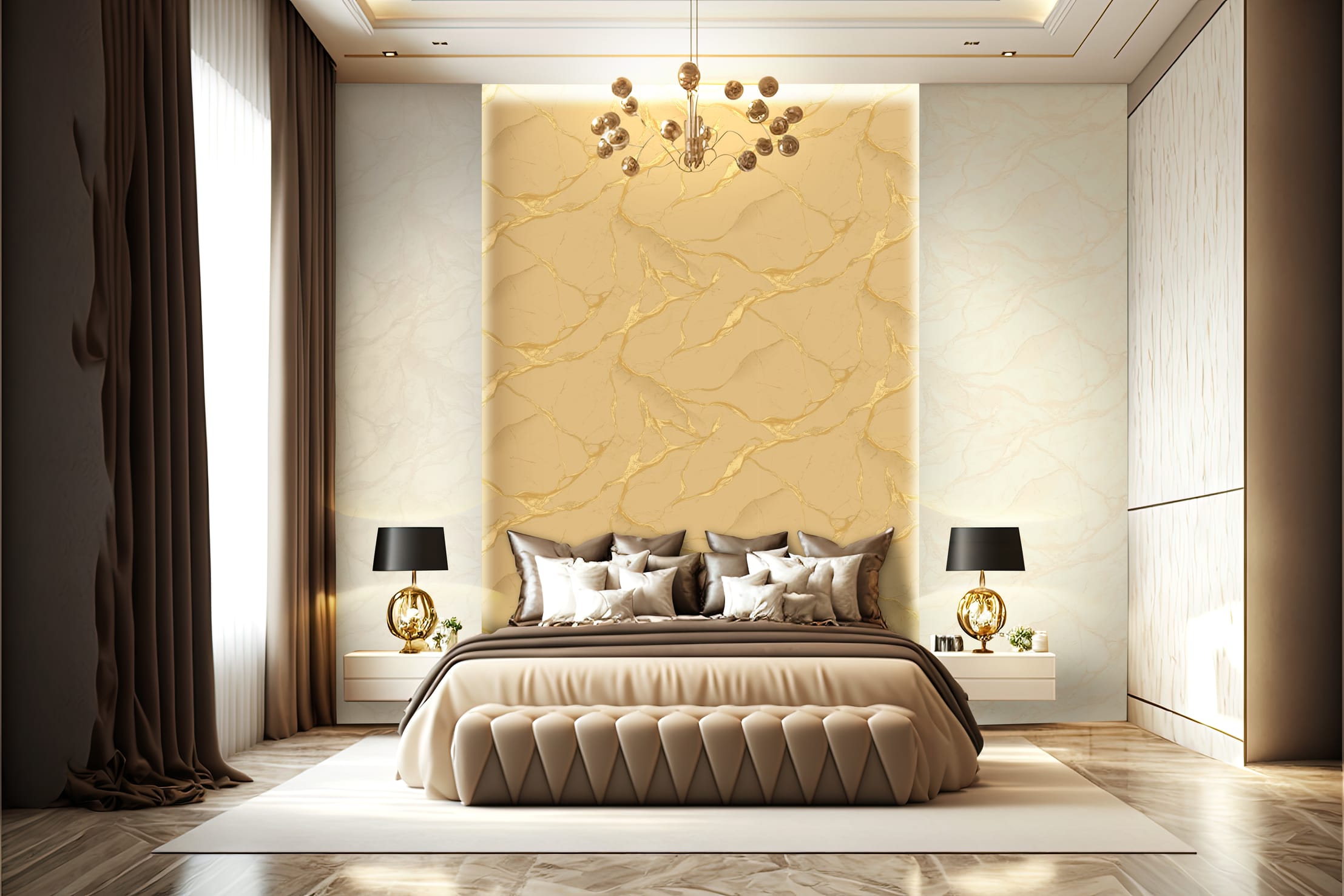 Артикулы R23629, R23630 коллекции Gold в интерьере