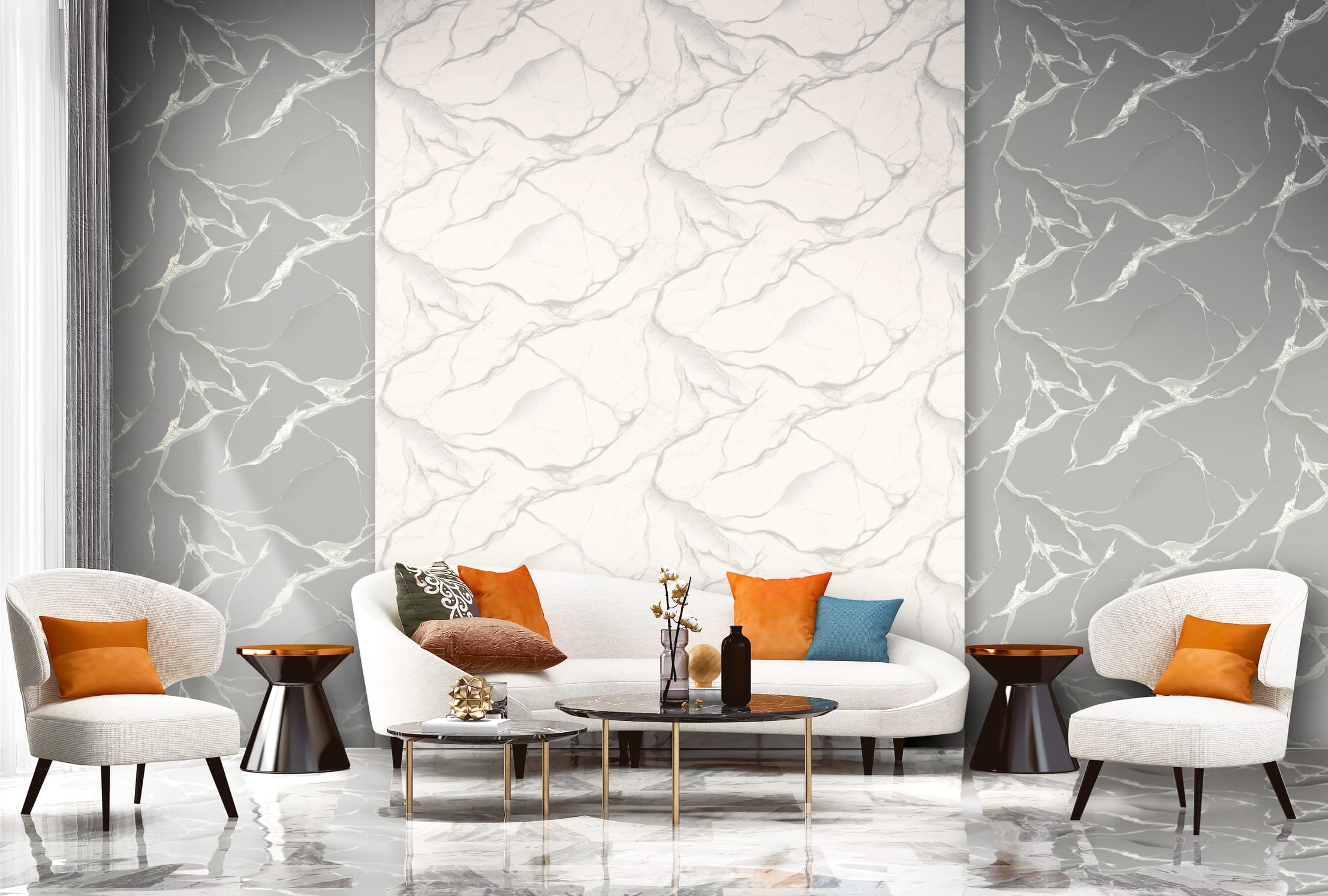 Артикулы R23632, R23633 коллекции Gold в интерьере