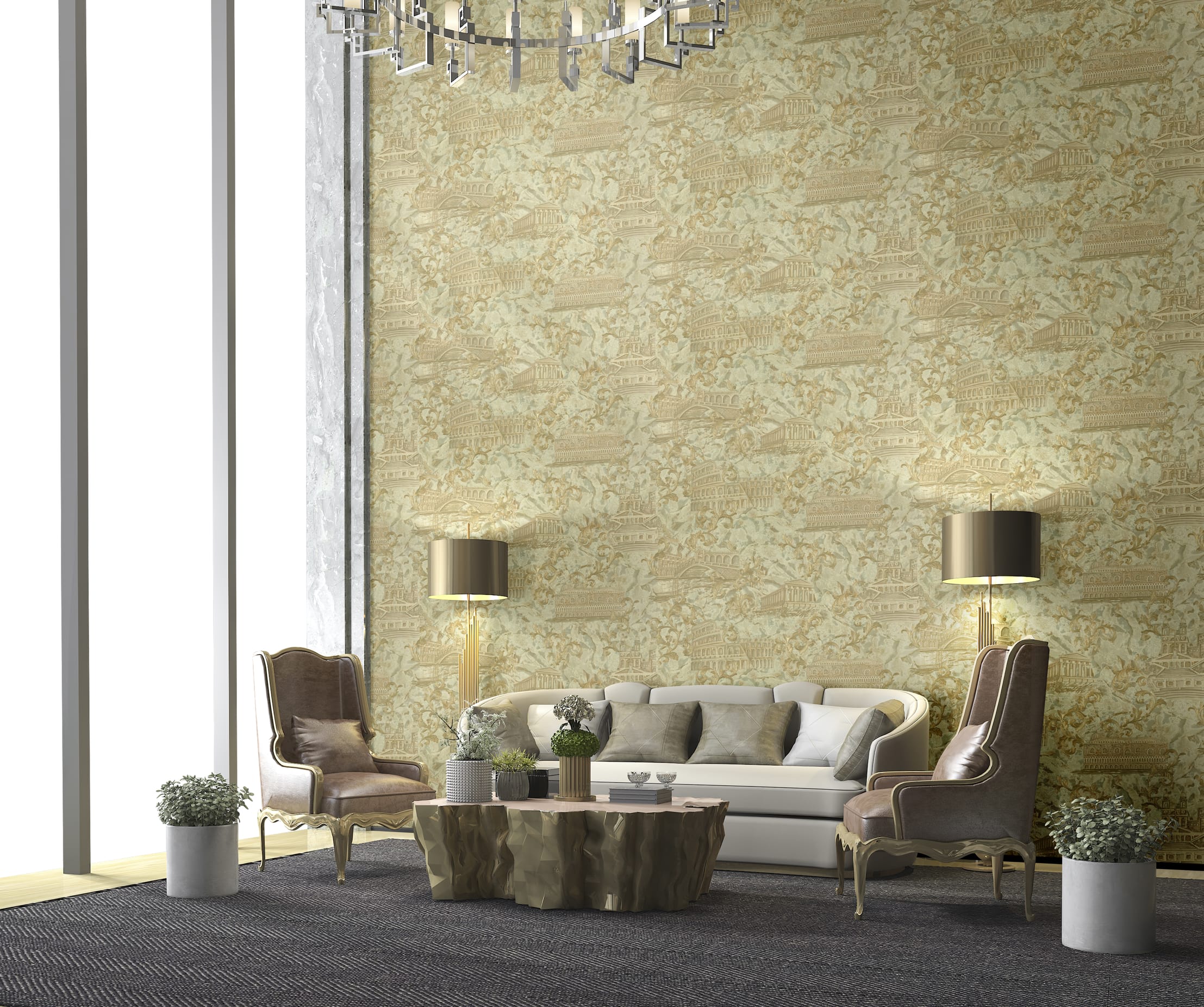 Артикул R22715 коллекции Azzurra в интерьере