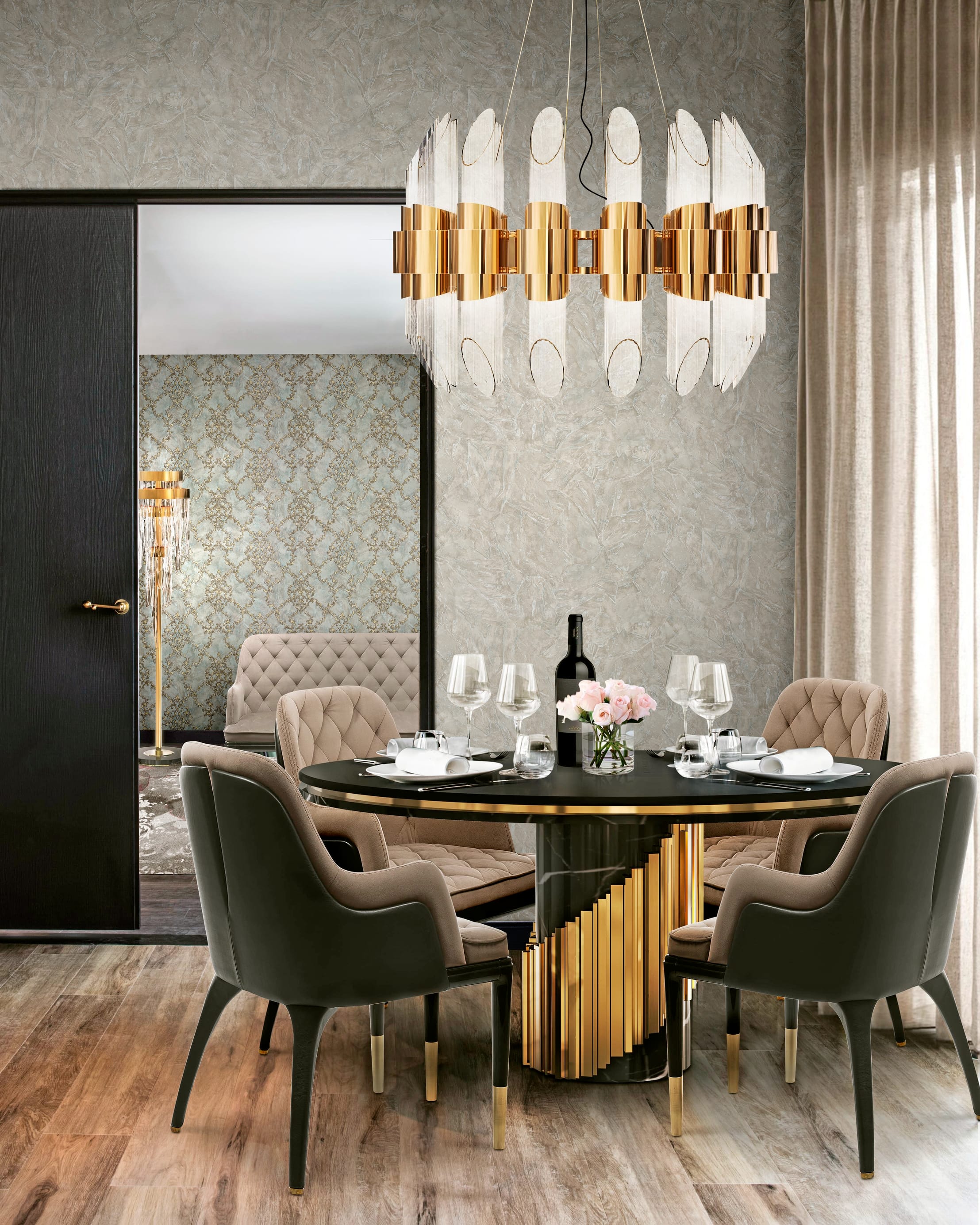 Артикулы R11801, R11082 коллекции Diva в интерьере