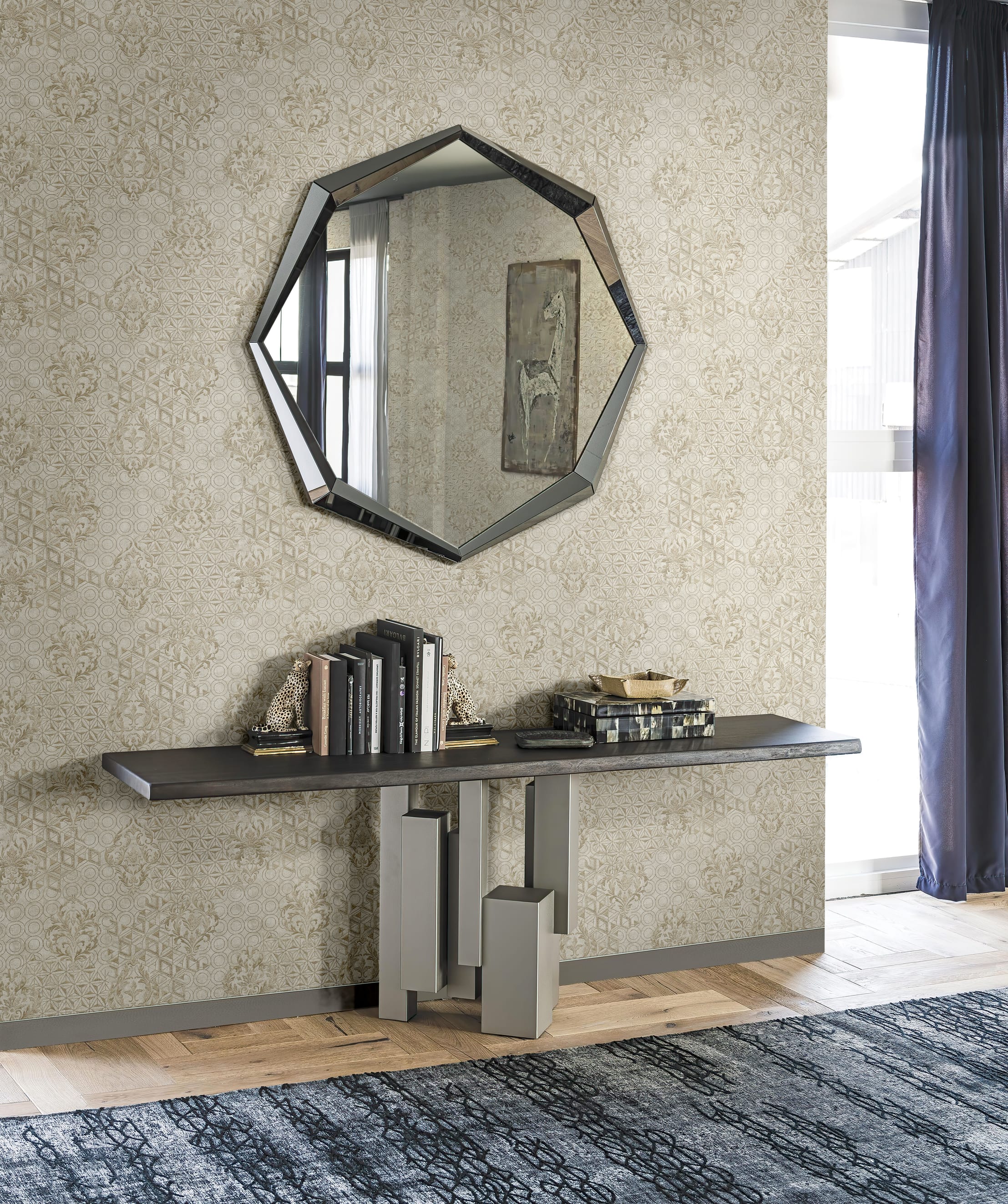 Обои R22605 в интерьере (коллекция Palazzo Terzi)